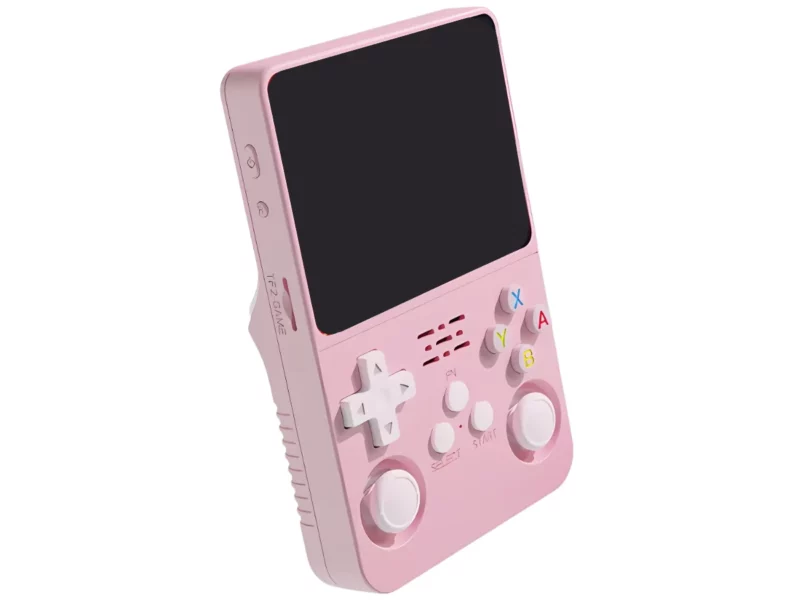 Konsola do gier różowa pastelowa RetroPocket