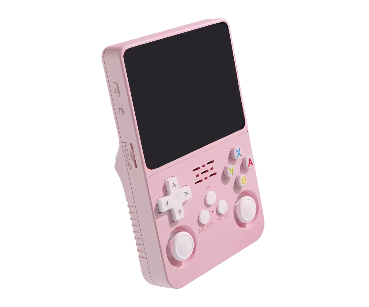 Konsola do gier różowa pastelowa RetroPocket