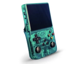 Konsola do gier Game Boy zielona transparentna Retro Pocket